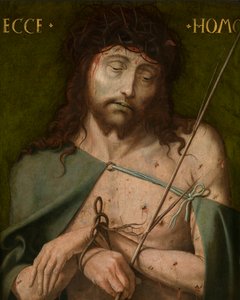 Ecce Homo、16世紀前半（パネルに油彩） 作： School Netherlandish