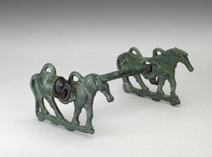 馬のビット、前9～7世紀頃、イラン（ブロンズ 作： School Persian