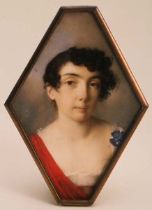 アンナ・ミハイロヴナ・キトロヴォ（1782-1846）の肖像、1802年頃（水彩・ガッシュ）