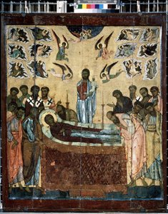 聖母の生神女就寝、ロシアのイコン
