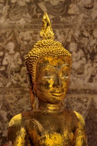 アユタヤ様式の仏像（金メッキブロンズ