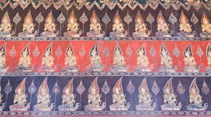 王爺の宮殿、ブッディサワン礼拝堂の壁画（絵画） 作： School Thai