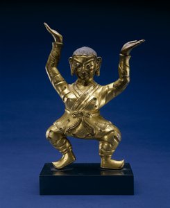 大成就者の立ち姿 作： School Tibetan