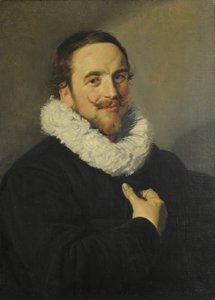 紳士の肖像 作： フランス・ハルスの学校