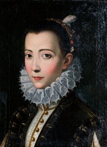 フェリーチェ・コロンナ・オルシーニの肖像 作： Scipione (1550 98) Pulzone