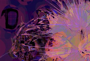 Artichoke_abst_horz10 (デジタル) 作： Scott J. Davis