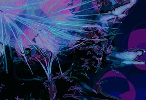 Artichoke_abst_horz5 (デジタル) 作： Scott J. Davis
