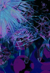 Artichoke_abst_vert3(デジタル) 作： Scott J. Davis