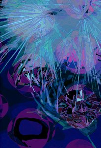 Artichoke_abst_vert9(デジタル) 作： Scott J. Davis