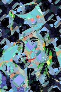 ハンフリーボガート（デジタル） 作： Scott J. Davis