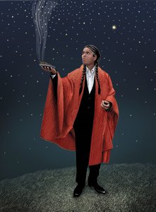 メルキオール、2022年（スクラッチボード、デジタル彩色） 作： 