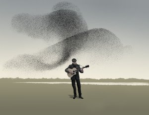 作： 