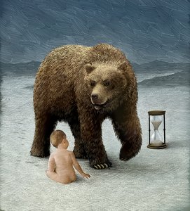  作： 