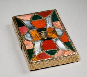 カードケース、1850年頃