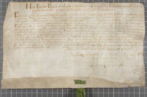 トーマス・ジェームズに大学から発行されたディプロマ 作： Scottish School