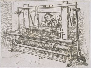 MSマレー636迫り来る男の画像、グラスゴーの男爵領教区、ジェームズホプカーク作、1827年の統計資料 作： Scottish School