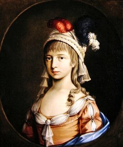 ある女性の肖像 作： Scottish School
