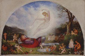アーサー王子と妖精の女王 作： Scottish School