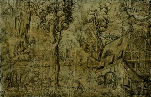 風車のある風景 作： Sebald Baumhauer