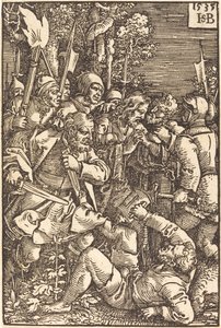 囚われのキリスト 作： Sebald Beham