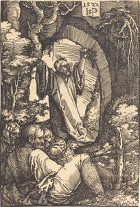 オリーブ山のキリスト 作： Sebald Beham