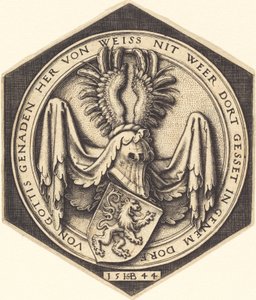 ライオンの紋章 作： Sebald Beham