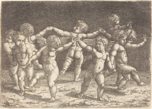 愛の神々の舞 作： Sebald Beham