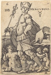 水星 作： Sebald Beham