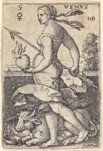 金星 作： Sebald Beham