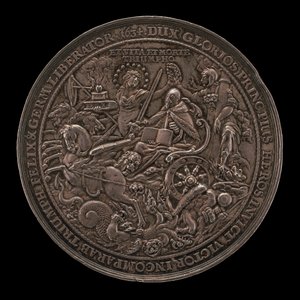 グスタフ・アドルフ王の凱旋[裏]、1634年。