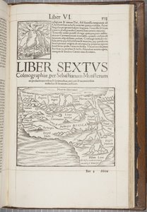 Cosmographia、Col 1113、1544 作： Sebastian Munster