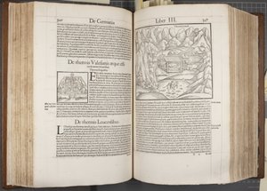 Cosmographia、Fol 346-347、1544 作： Sebastian Munster