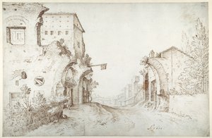 水道橋の跡にある道の駅 作： Sebastian Vrancx