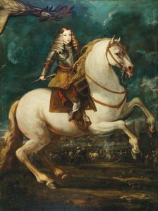 スペインのチャールズ 2 世の騎馬像、1660 年代。