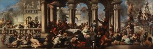 クレオパトラの晩餐会、1660年。