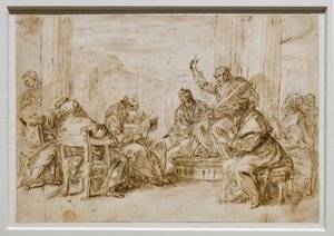 医者の中のキリスト 作： Sebastiano Ricci
