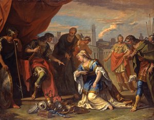 スキピオの禁欲、1708〜1710年 作： Sebastiano Ricci