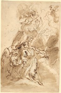 聖フランシスコの恍惚 [直訳] 作： Sebastiano Ricci