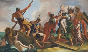 ヘレンの誘拐 18世紀初頭（油彩・カンヴァス） 作： Sebastiano Ricci