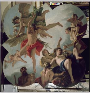 愛の罰（油彩・キャンバス 作： Sebastiano Ricci