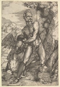 プロメテウス、1558年。 作： Sebastiano de Valentinis