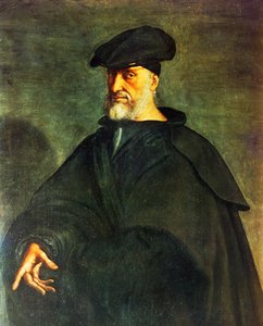 アンドレア・ドーリアの肖像（オネグリア 作： Sebastiano del (c.1485 1547) Piombo