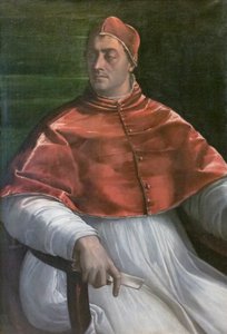 Retrato de Clemente VII, antes de 1527, Sebastiano del Piombo (óleo sobre tela) 作： Sebastiano del (c.1485 1547) Piombo