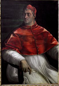 教皇クレメンス7世（ジュリオ・デ・メディチ）の肖像 1526年頃（絵画 作： Sebastiano del (c.1485 1547) Piombo