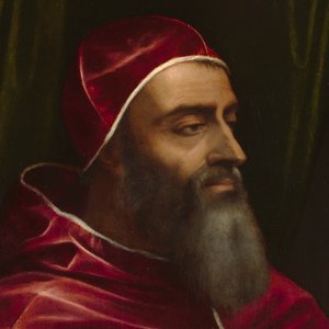 ローマ教皇クレメンス7世 作： セバスティアーノ・デル・ピオンボ