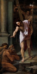 スペイン語：Bajada de Cristo al Limbo キリストの虚無への降下 作： セバスティアーノ・デル・ピオンボ