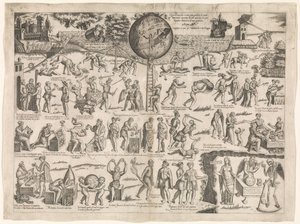 この世界は愚か者でいっぱいの檻のようなものだ Questo Mondo è come una gabbia de matti (オブジェクトのタイトル) 作： Sebastiano di Re