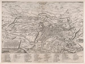 ローマの素晴らしさの鏡: 北からのローマの眺め, 1561., 1561.
