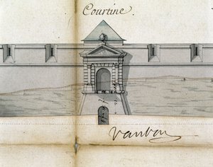 ヴォーバンのコートン要塞 作： Sebastien Le Prestre de Vauban