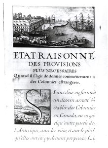 「L&39;Etat Raisonne」の口絵 作： Sebastien Le Prestre de Vauban